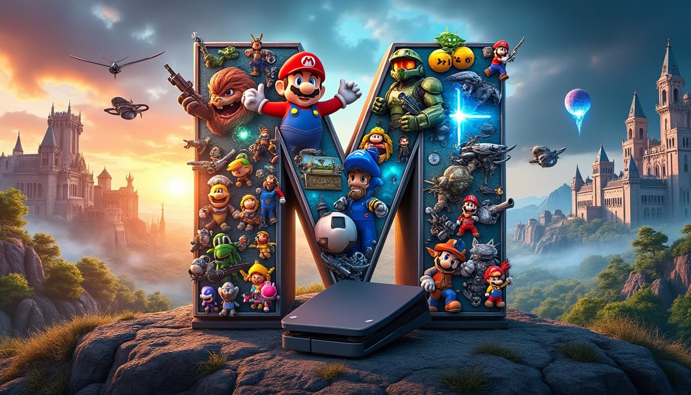 découvrez une sélection complète de jeux vidéo dont le titre commence par m. trouvez votre prochain jeu préféré en parcourant notre liste dédiée aux jeux vidéo en m, comprenant des classiques et des nouveautés pour tous les types de joueurs.