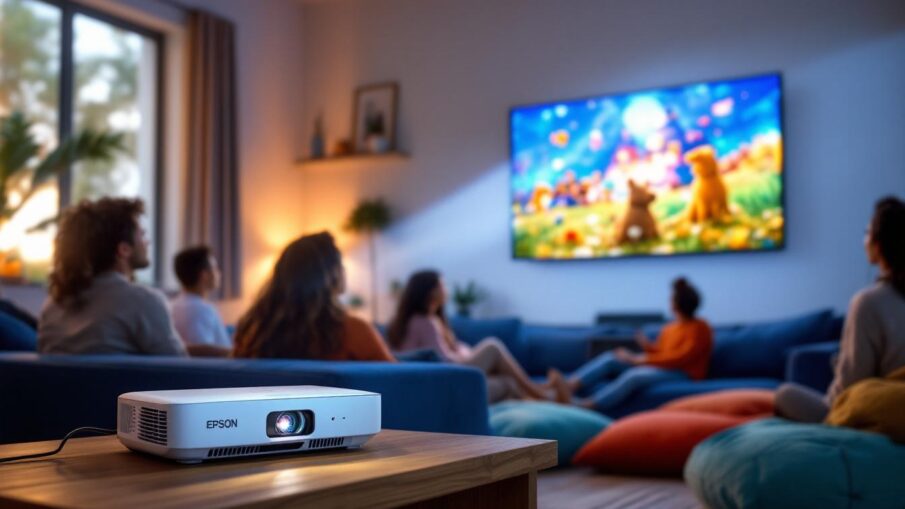 découvrez 5 raisons incontournables d'investir dans un vidéoprojecteur epson portable pour transformer vos soirées cinéma à domicile en expériences inoubliables.