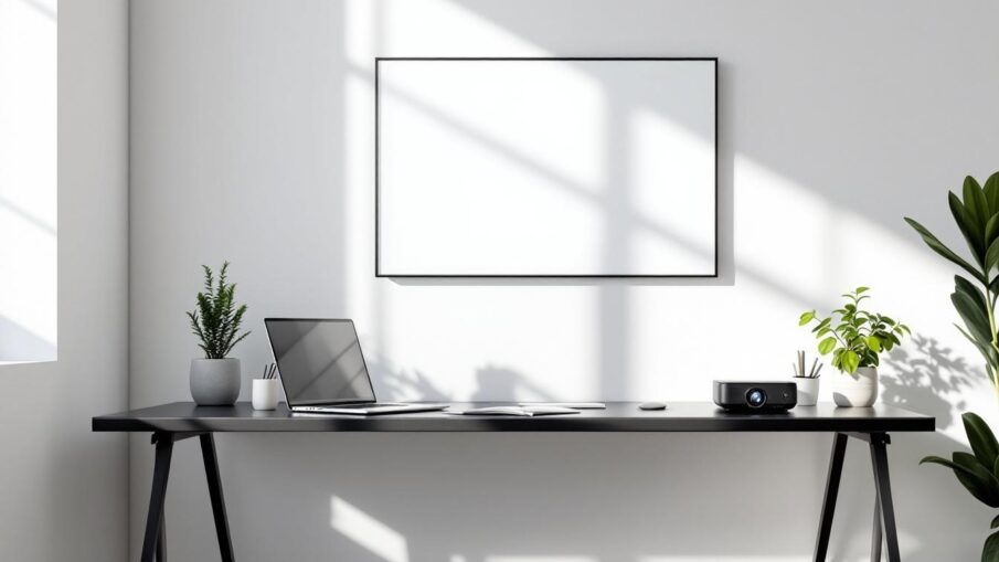 découvrez comment le vidéoprojecteur bureautique full hd améliore votre espace de travail en offrant une qualité d'image nette et une expérience visuelle optimale pour vos présentations professionnelles.