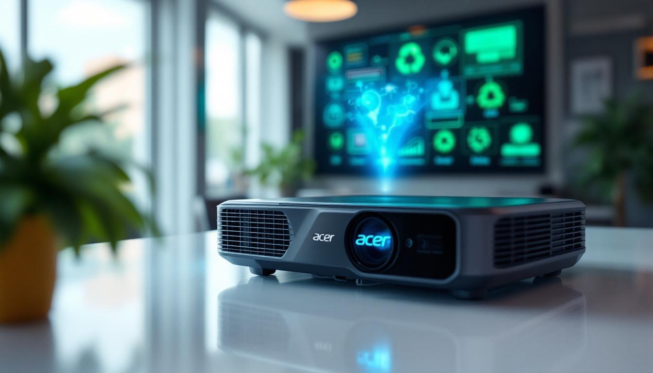 découvrez un vidéoprojecteur acer reconditionné, une option écologique et économique pour profiter pleinement de vos loisirs audiovisuels tout en respectant l'environnement.