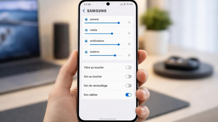 découvrez des astuces simples et rapides pour désactiver le son du clavier sur votre smartphone samsung et profiter d'une utilisation plus silencieuse en un clin d'œil.