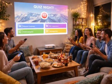 découvrez des idées originales pour animer vos soirées avec un quiz géant sur vidéoprojecteur epson, le party game idéal pour rassembler vos invités et partager des moments inoubliables.