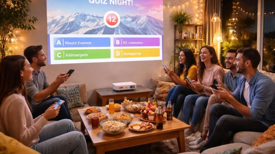 découvrez des idées originales pour animer vos soirées avec un quiz géant sur vidéoprojecteur epson, le party game idéal pour rassembler vos invités et partager des moments inoubliables.