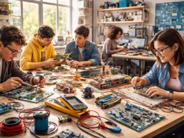 découvrez les projets passionnants et innovants de notre club électrotechnique cette année, alliant créativité et technologie pour tous les passionnés.