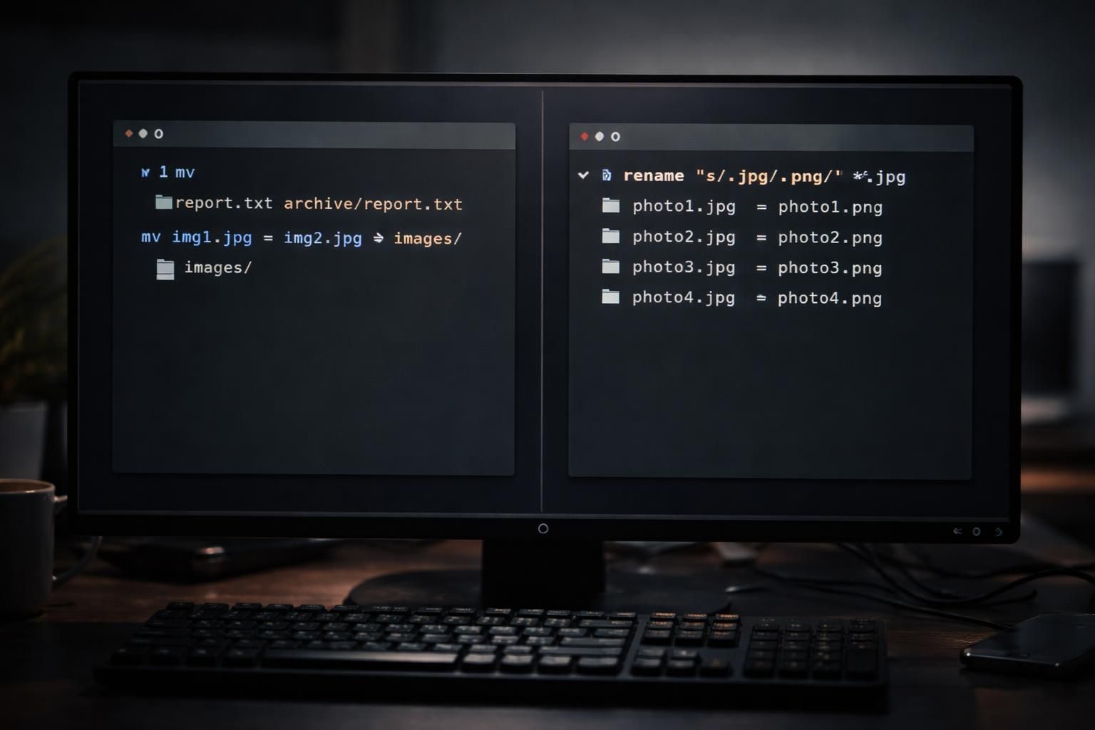 découvrez comment renommer un fichier sous linux en comprenant les différences entre les commandes mv et rename pour une gestion efficace de vos fichiers.