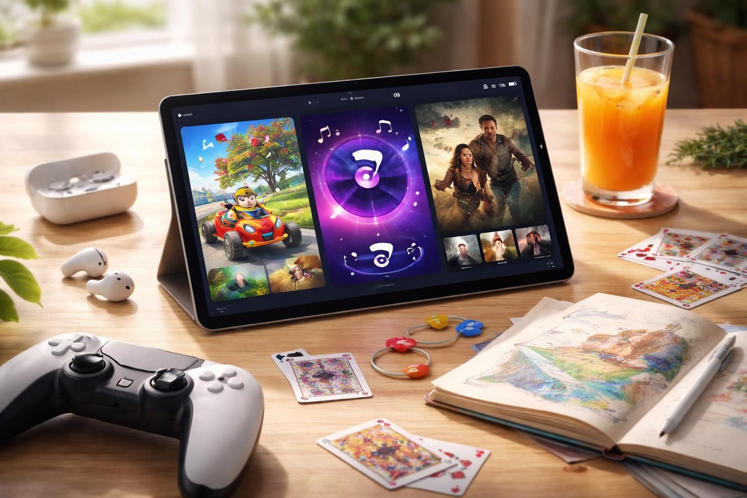 découvrez toutes les activités ludiques et divertissantes que vous pouvez faire avec une tablette, des jeux aux applications multimédia, pour un amusement garanti.