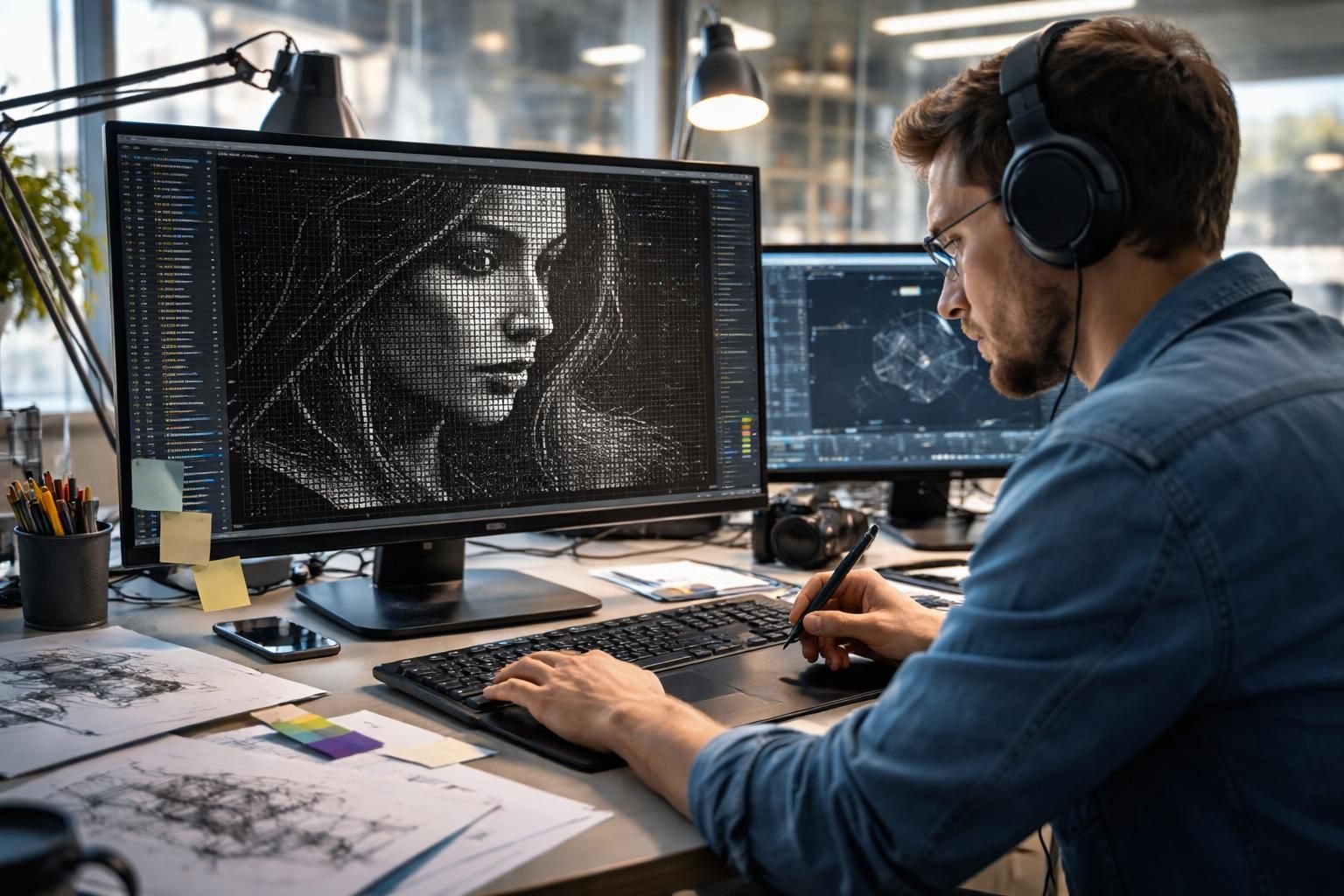 découvrez des techniques avancées pour convertir vos images en art ascii, idéales pour les artistes numériques souhaitant maîtriser ce style unique et créatif.