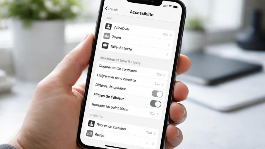 découvrez les réglages essentiels à vérifier pour résoudre le problème d'affichage en noir et blanc sur votre iphone et retrouver des couleurs vives facilement.