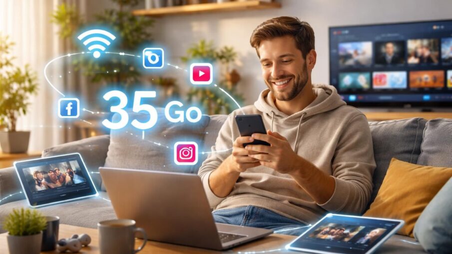 découvrez pourquoi un forfait internet de 35 go est parfait pour les utilisateurs réguliers, offrant un équilibre optimal entre consommation de données et coût.