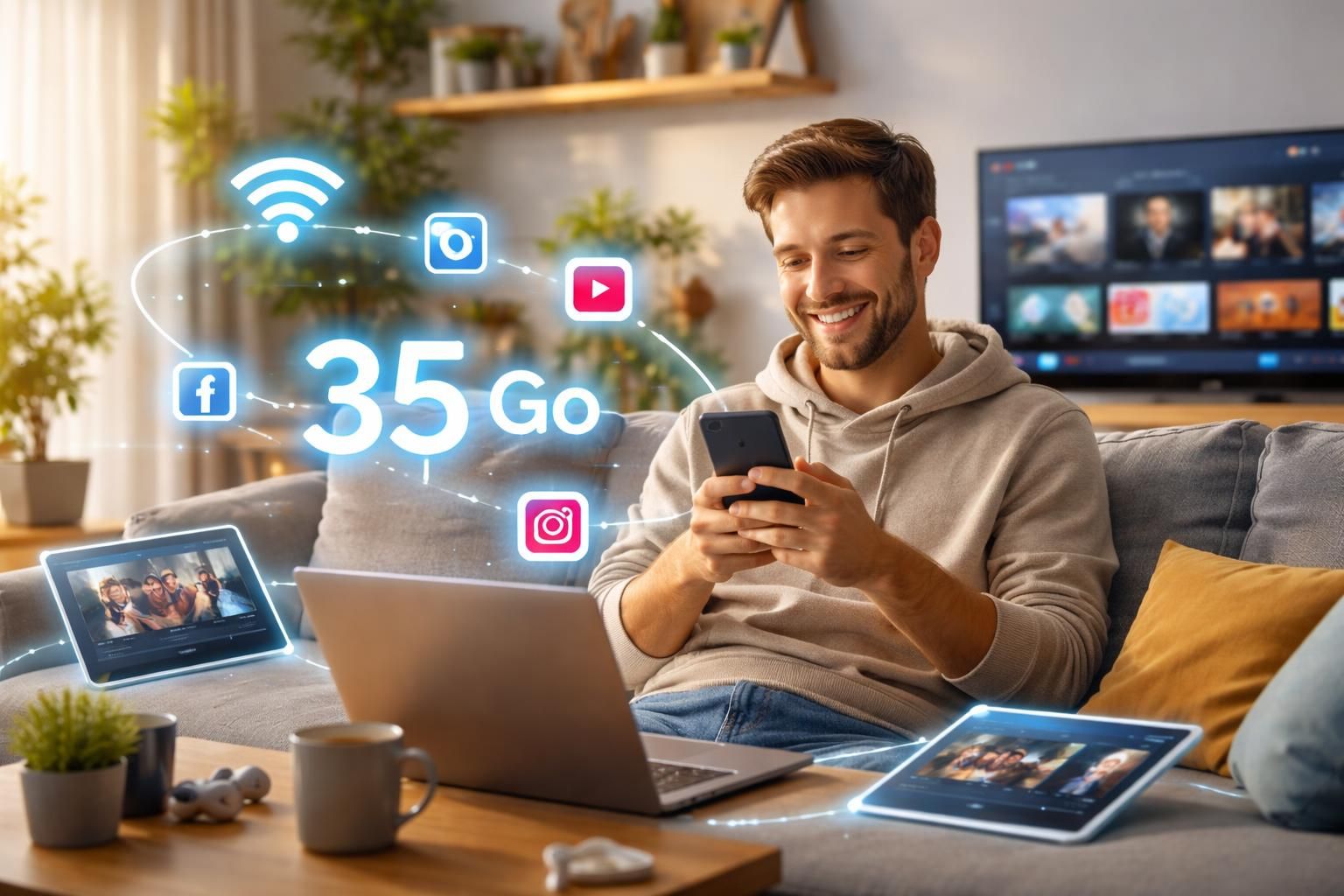 découvrez pourquoi un forfait internet de 35 go est parfait pour les utilisateurs réguliers, offrant un équilibre optimal entre consommation de données et coût.