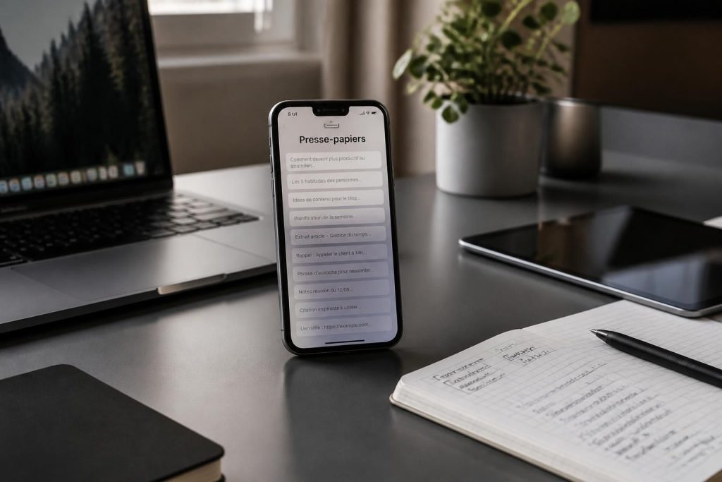 découvrez comment optimiser l'utilisation du presse-papiers sur iphone avec nos techniques et conseils pratiques pour maximiser vos échanges et gagner en efficacité.
